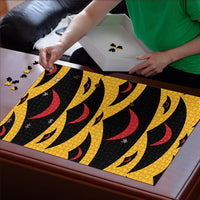 Hawaii Ahu Ula Inspired Puzzle Yellow Version LT05 - Polynesian Pride