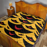 Hawaii Ahu Ula Inspired Quilt Yellow Version LT05 - Polynesian Pride