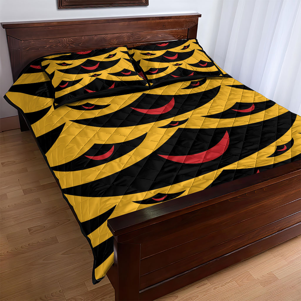 Hawaii Ahu Ula Inspired Quilt Bed Set Yellow Version LT05 - Polynesian Pride
