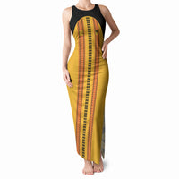 Hawaii Ahu Ula Inspired Tank Maxi Dress Yellow Version LT05 Women Yellow - Polynesian Pride