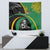 New Zealand And South Africa Rugby Tapestry 2023 Springboks Combine All Black Silver Fern LT05 - Polynesian Pride