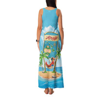 Aloha Hawaii Family Matching Tank Maxi Dress and Hawaiian Shirt Funny Macaw Parrot Tropical Vibe LT05 - Polynesian Pride