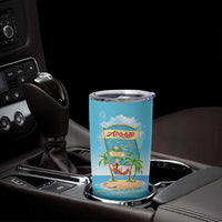 Aloha Hawaii Tumbler Cup Funny Macaw Parrot Tropical Vibe LT05 - Polynesian Pride