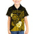 Personalised Hawaii State Motto Kid Hawaiian Shirt Hawaiian Tribal Gold Hammerhead Shark LT05 Kid Gold - Polynesian Pride