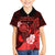 Personalised Hawaii State Motto Kid Hawaiian Shirt Hawaiian Tribal Red Hammerhead Shark LT05 Kid Red - Polynesian Pride
