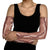 Hawaii Maile Lei Arm Sleeves With Brown Monstera Pattern - Polynesian Pride