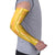 Hawaii Maile Lei Arm Sleeves With Yellow Monstera Pattern - Polynesian Pride