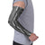 Hawaii Maile Lei Arm Sleeves With Gray Monstera Pattern - Polynesian Pride