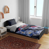Tuamotu Islands Bedding Set Polynesian Pattern With Turtle