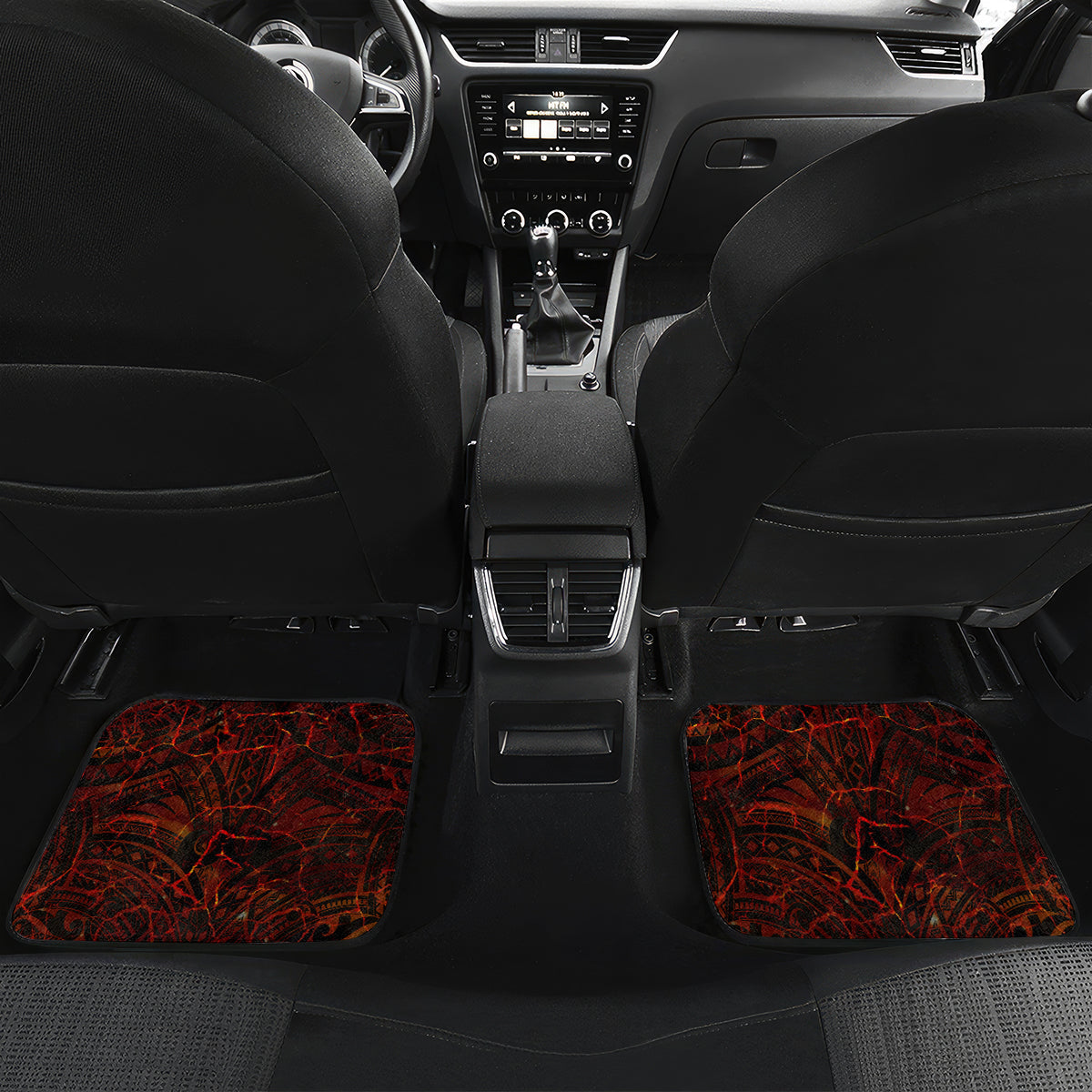 Samoa Siva Afi Festival Car Mats Fire Knife Dancing