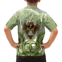 New Zealand Maori Fairy Patupaiarehe Family Matching Puletasi and Hawaiian Shirt Polynesian Style LT05 - Polynesian Pride