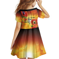 ANZAC Day Red Poppy Family Matching Off Shoulder Maxi Dress and Hawaiian Shirt Honoring The ANZAC Spirit LT05 - Polynesian Pride