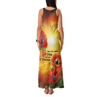 ANZAC Day Red Poppy Family Matching Tank Maxi Dress and Hawaiian Shirt Honoring The ANZAC Spirit LT05 - Polynesian Pride