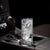 Aotearoa Maori Wahine Skinny Tumbler Fantail Bird Black Gold Marble