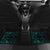 New Zealand Darts Car Mats Maori Koru Dartboard Turquoise Flame