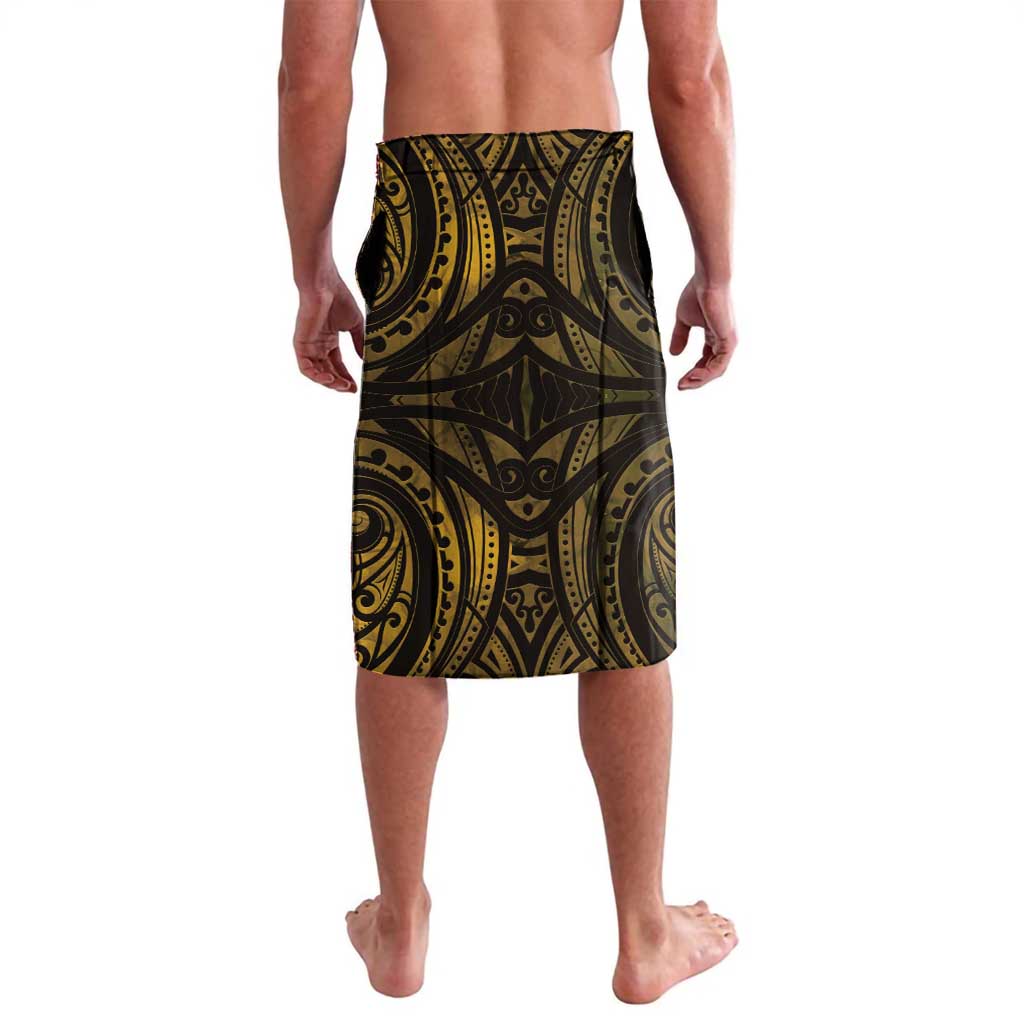 Personalised New Zealand Darts Lavalava Maori Koru Dartboard Gold Flame