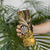 Personalised New Zealand Darts Skinny Tumbler Maori Koru Dartboard Gold Flame