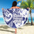 Guam Chief Quipuha Beach Blanket Polynesian Pattern With Guasali Flowers