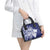 Guam Chief Quipuha Shoulder Handbag Polynesian Pattern With Guasali Flowers