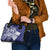 Guam Chief Quipuha Shoulder Handbag Polynesian Pattern With Guasali Flowers
