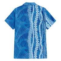 Hawaii Prince Kuhio Hawaiian Shirt Blue Hawaiian Lau Maia With Leis