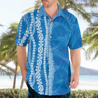 Hawaii Prince Kuhio Hawaiian Shirt Blue Hawaiian Lau Maia With Leis