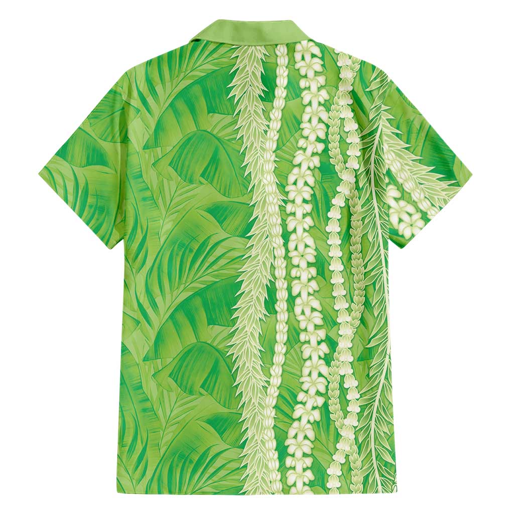 Hawaii Prince Kuhio Hawaiian Shirt Lime Green Hawaiian Lau Maia With Leis