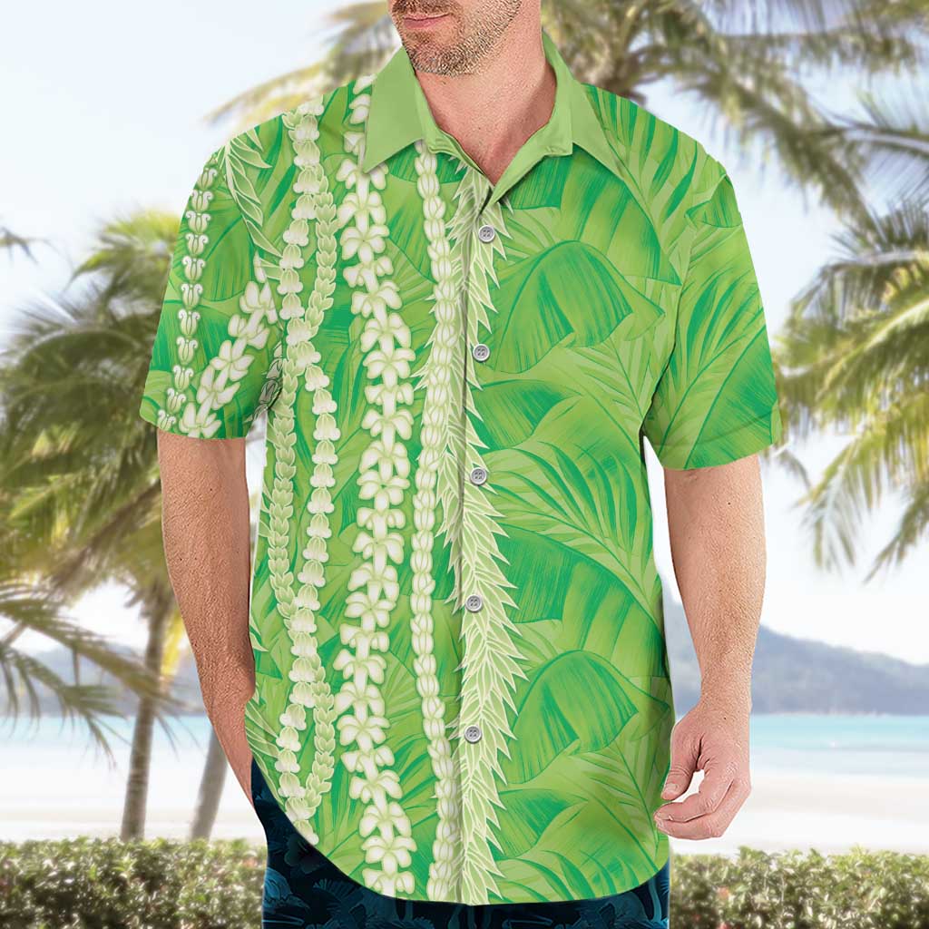 Hawaii Prince Kuhio Hawaiian Shirt Lime Green Hawaiian Lau Maia With Leis