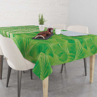 Hawaii Prince Kuhio Tablecloth Lime Green Hawaiian Lau Maia With Leis