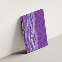 Hawaii Prince Kuhio Canvas Wall Art Violet Hawaiian Lau Maia With Leis