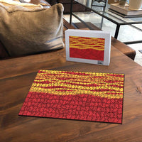 Hawaii Prince Kuhio Puzzle Red Hawaiian Lau Maia With Leis