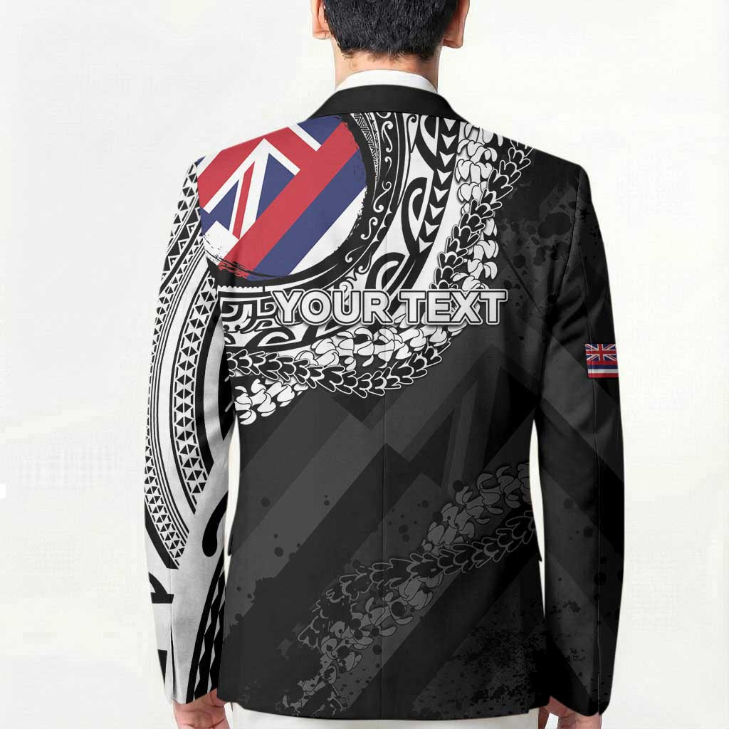 Personalised Hawaii Prince Kuhio Blazer Hawaiian Maile Lei