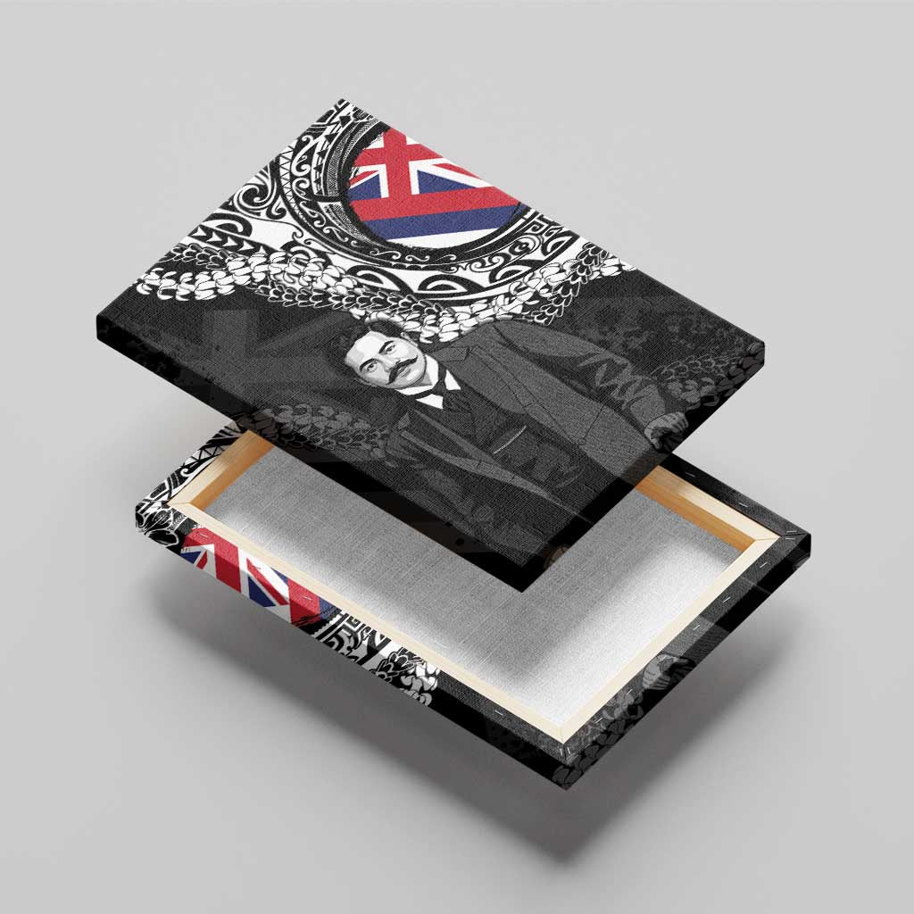 Hawaii Prince Kuhio Canvas Wall Art Hawaiian Maile Lei