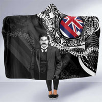 Hawaii Prince Kuhio Hooded Blanket Hawaiian Maile Lei