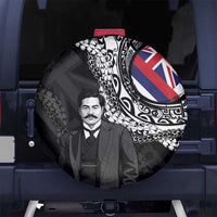 Hawaii Prince Kuhio Spare Tire Cover Hawaiian Maile Lei