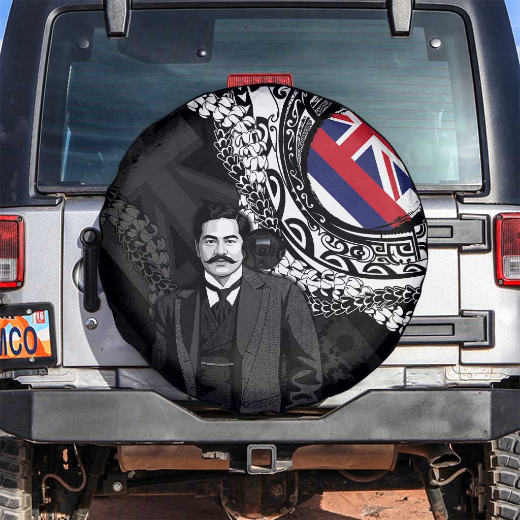 Hawaii Prince Kuhio Spare Tire Cover Hawaiian Maile Lei