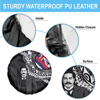 Hawaii Prince Kuhio Spare Tire Cover Hawaiian Maile Lei
