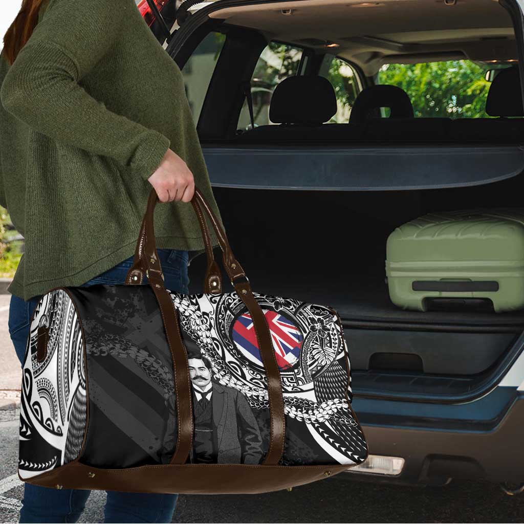 Hawaii Prince Kuhio Travel Bag Hawaiian Maile Lei
