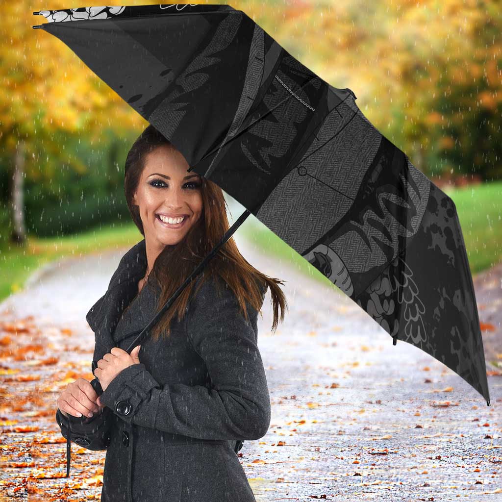Hawaii Prince Kuhio Umbrella Hawaiian Maile Lei