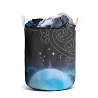New Zealand Matariki Laundry Basket Pleiades Star Cluster Blue Galaxy