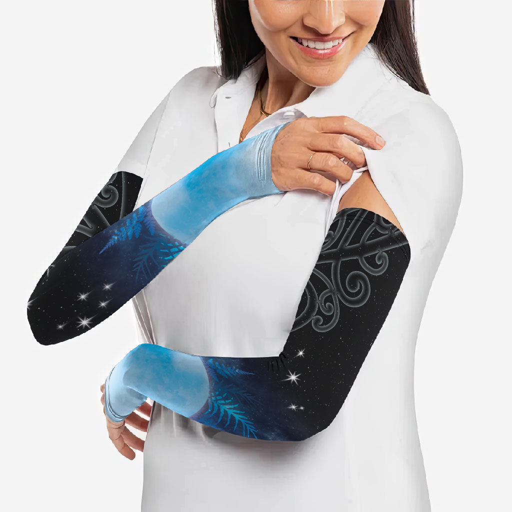 New Zealand Matariki Arm Sleeves Pleiades Star Cluster Blue Galaxy