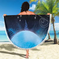 New Zealand Matariki Beach Blanket Pleiades Star Cluster Blue Galaxy