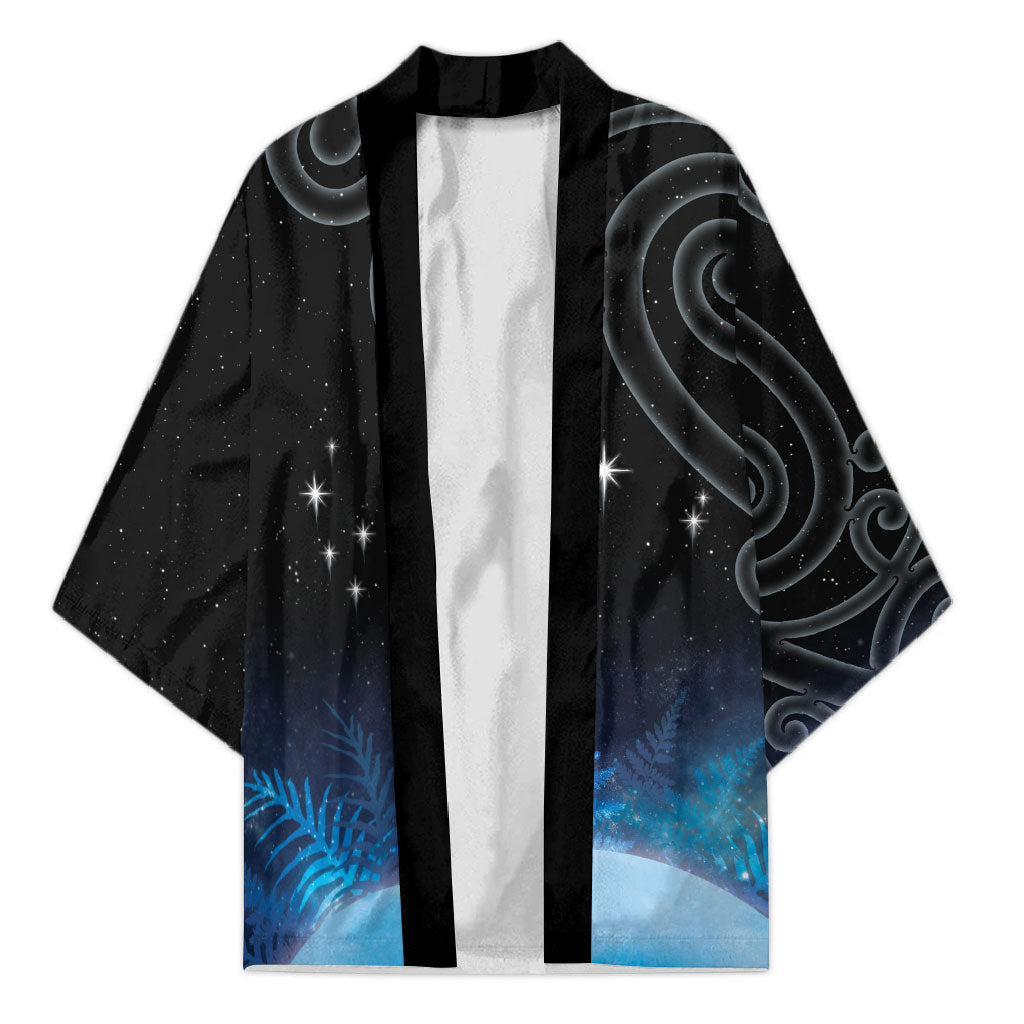 New Zealand Matariki Kimono Pleiades Star Cluster Blue Galaxy
