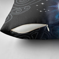 New Zealand Matariki Pillow Cover Pleiades Star Cluster Blue Galaxy LT05 - Polynesian Pride