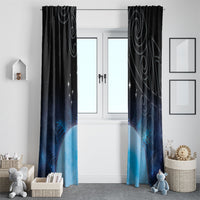 New Zealand Matariki Window Curtain Pleiades Star Cluster Blue Galaxy