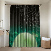 New Zealand Matariki Bathroom Set Pleiades Star Cluster Green Galaxy