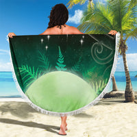 New Zealand Matariki Beach Blanket Pleiades Star Cluster Green Galaxy