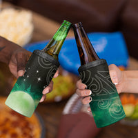 New Zealand Matariki 4 in 1 Can Cooler Tumbler Pleiades Star Cluster Green Galaxy