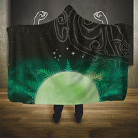 New Zealand Matariki Hooded Blanket Pleiades Star Cluster Green Galaxy