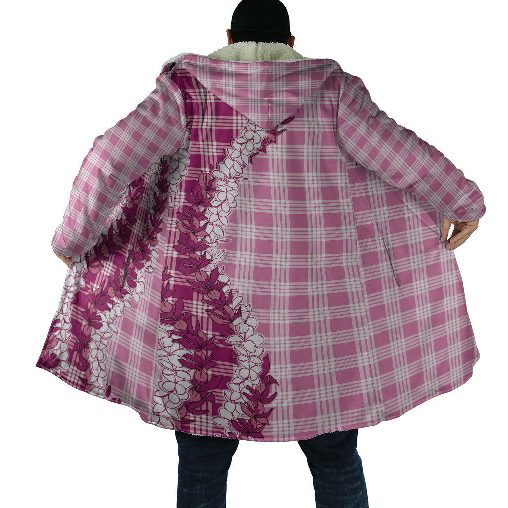 Pink Hawaii Palaka Cloak Hawaiian Honohono Lei